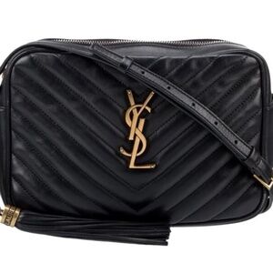 Yves Saint Laurent Camera Leather Crossbody Bag